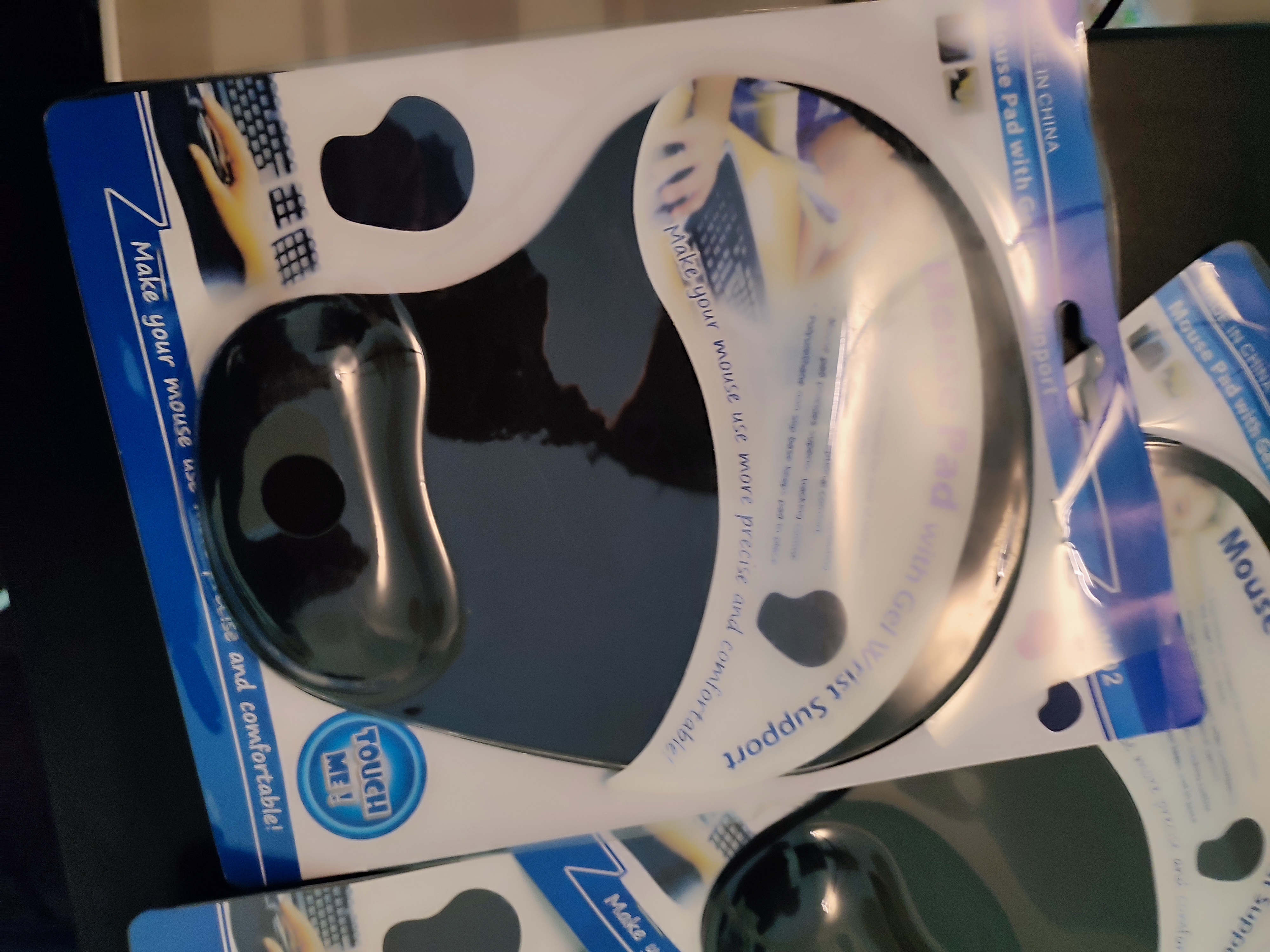 Mouse Pads con Soporte de Gel
