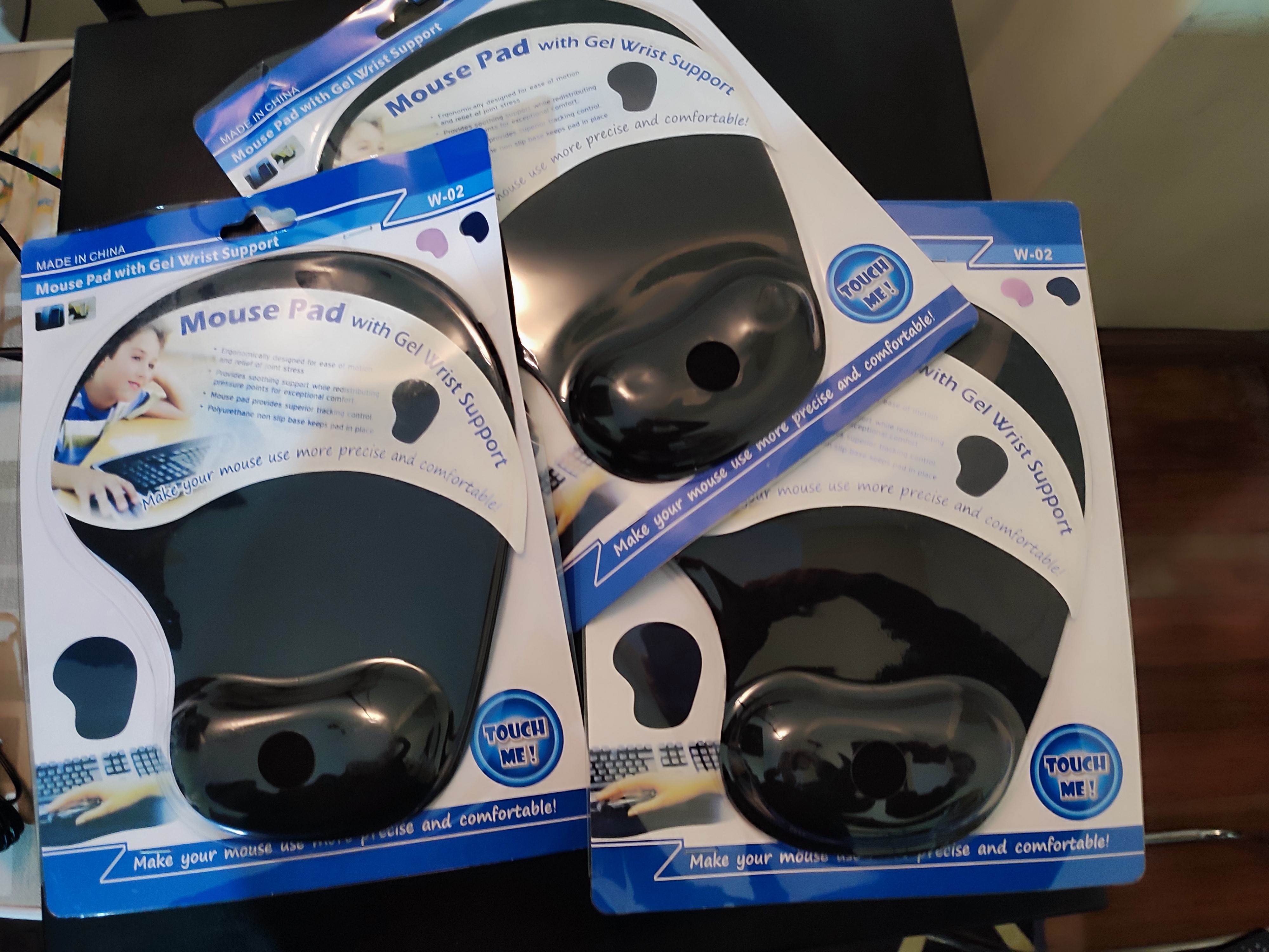 Mouse Pads con Soporte de Gel